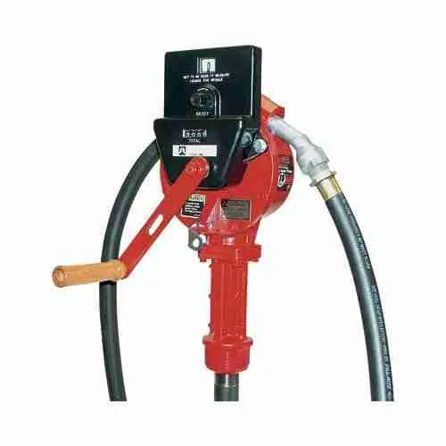 Bomba manual rotatoria completa con contador