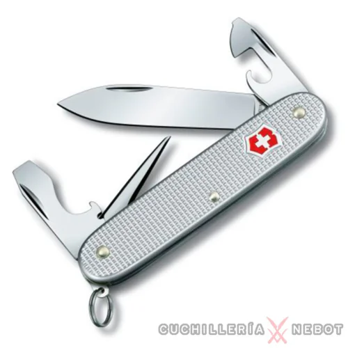 NAVAJA SOLDADO ALOX PLATEADA 8 USOS