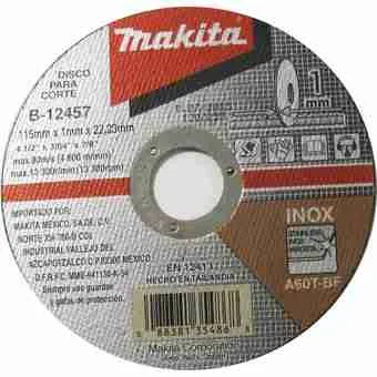 DISCO CORTE ACERO INOX 4 1/2X7/8X1.00MM