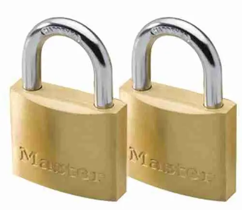 CANDADO LATON 2 PACK 50MM