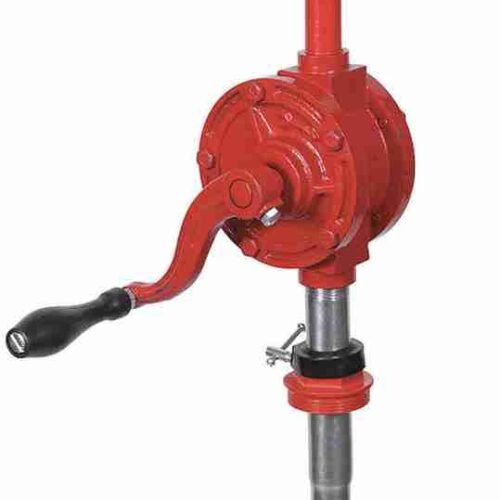 BOMBA MANUAL ROTATORIA COMPLETA 7.5 GAL X 100 REV DIESEL, E15, QUEROSENO, B20 Y ACEITES LIVIANOS