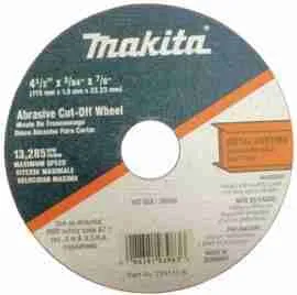 DISCO CORTE ACERO INOX 4 1/2x7/8x1.00mm MAKITA (PLANO)