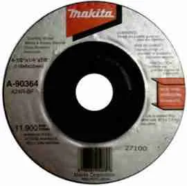 DISCO DESBASTE CONCAVO 4 1/2x7/8x6.00mm MAKITA SIN ROSCA (B-44264)