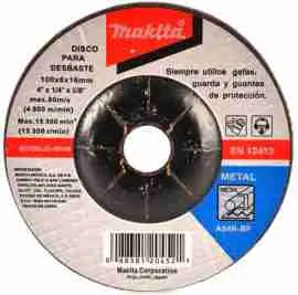 DISCO DESBASTE CONCAVO 4x5/8x6.00mm