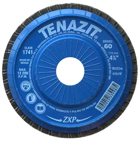 DISCO 1741 DISCO LAMINADP P/LIJAR ACABADO FINO GRANO 60 4 1/2