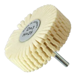 RUEDA FLAP DE PULIDO FELPA 3"X1"