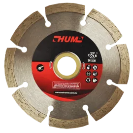 DISCO DIAMANTE RIN SEGMENTADO USO GRAL 4" HUM