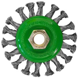 CEPILLO CIRC. TRENZADO INOX 4