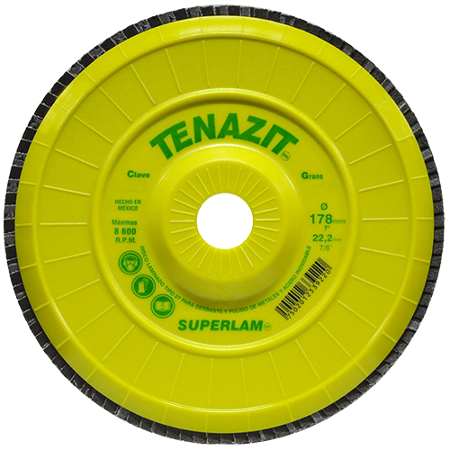 DISCO LAMINADO SUPER LAMINADO GRANO 40 7X7/8