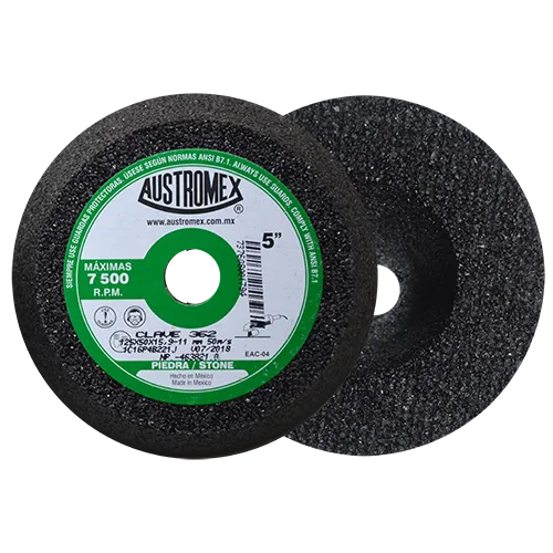COPA ABRASIVA SOLIDA USO PIEDRA 5X2X5/8 G16