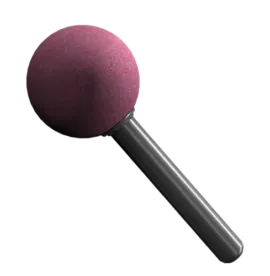 PUNTA MONTADA A-25 ROSA 1X1/4 PIEDRA