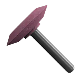 PUNTA MONTADA A-36 ROSA 1 1/2X3/8X1/4 G90 PIEDRA