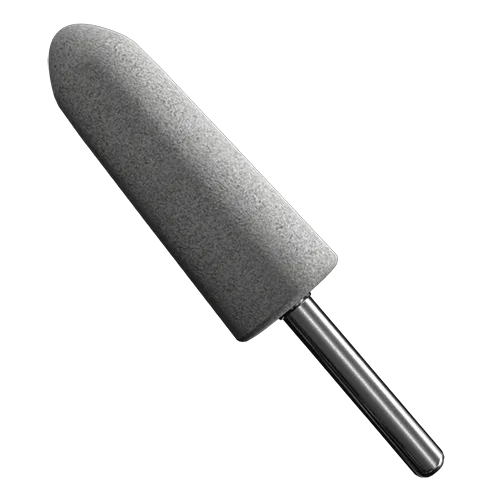 PUNTA MONTADA A-3 FUNDICION GRIS 1/4X2 3/4X1/4 G36 PIEDRA