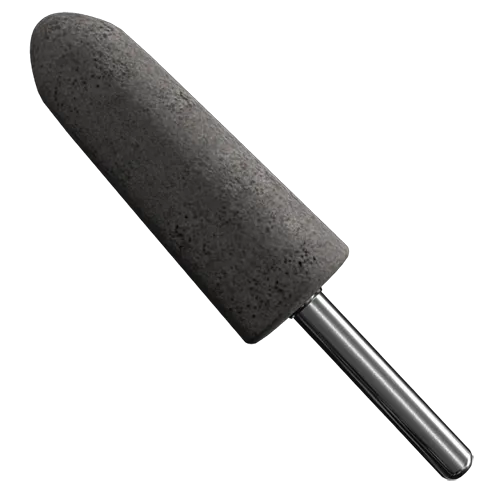 PUNTA MONTADA A-3 ACERO INOX CAFE 1X2 3/4X1/4 G24 PIEDRA