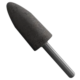 PUNTA MONTADA A-11 ACERO INOX CAFE 7/8X2X1/4 G24 PIEDRA