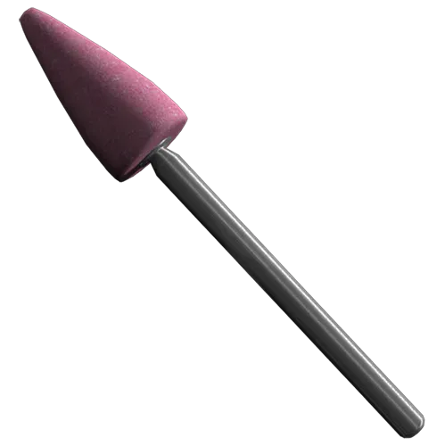 PUNTA MONTADA B-52 ROSA 3/8X3/4X1/8 G60 PIEDRA
