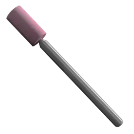 PUNTA MONTADA B-135 ROSA 1/4X1/2X1/8 G90 PIEDRA