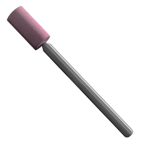 PUNTA MONTADA B-135 ROSA 1/4X1/2X1/8 G90 PIEDRA