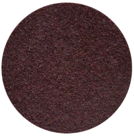 DISCO FIBRA MEDIANO VELCRO MARRON 7"