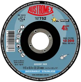 DISCO CORTE INOX PREMIUM 4 1/2X1/32X7/8