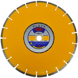 DISCO DIAMANTE PLATA DENTADO CORTE PISO-ASFALTO 14X1