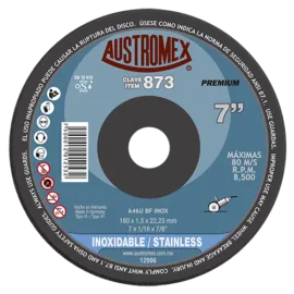 DISCO CORTE INOX USO INDUSTRIAL 7X1/16X7/8