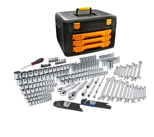 caja de herramientas surtida